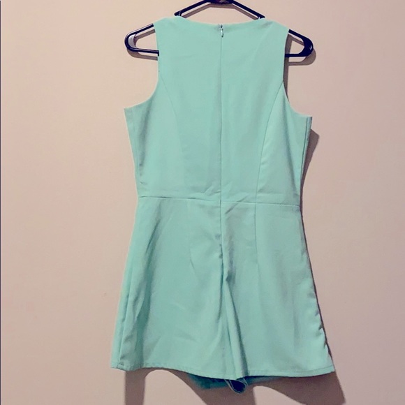 Tiffany Blue Romper - Picture 3 of 3